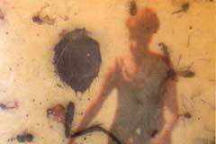 150 x 80 cm - Oil on Paper in Wax - Öl auf Papier in Wachs