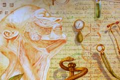 300 x 240 cm - Oil on Plaster on Canvas on Wood on Wall - Öl auf Putz auf Leinwand auf Holz auf Mauer