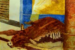 200 x 150 cm - Oil on Plaster on Canvas - Öl auf Putz auf Leinwand